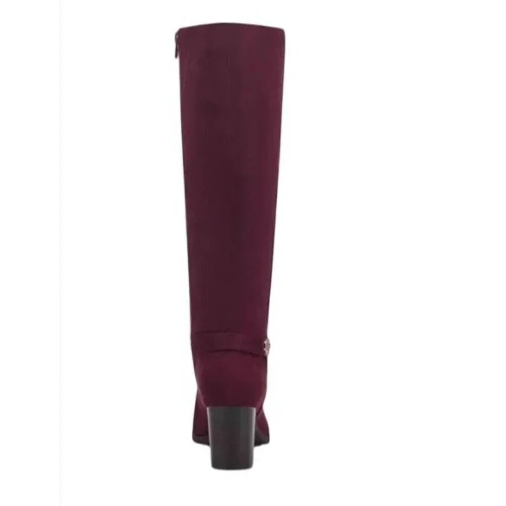 GIANI BERNINI/ Adonnys / Tall / Block Heel / Burgundy / Wine / Italian Boots